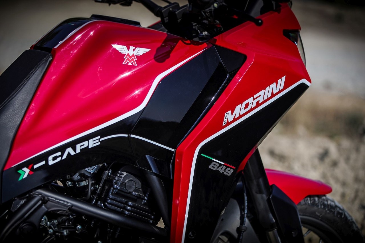 Moto Morini X-Cape: punto di FUGA